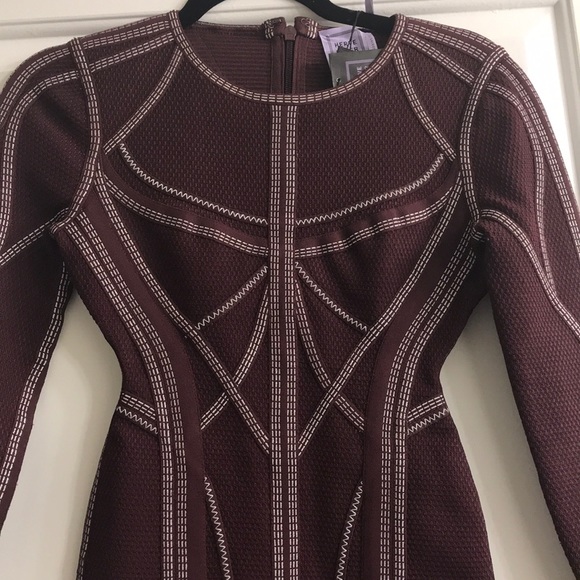 SOLD - NWT Herve Leger Dress - Picture 2 of 8
